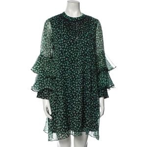 Ranna Gill xs printed floral dress, worn once and dry cleaned EUC